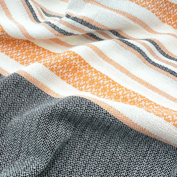 Hamamdoek Sea Me Black-Orange