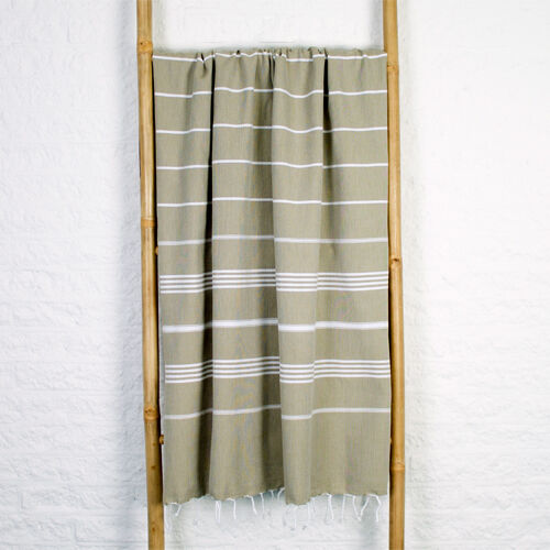 Hamamdoek Ottomania XL  Olijfgroen