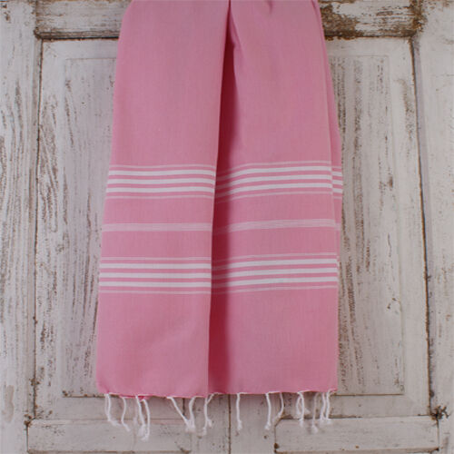 Hamamdoek Ottomania extra lang  Sorbet Roze