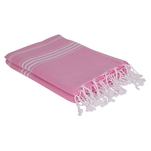 Hamamdoek Ottomania extra lang  Sorbet Roze