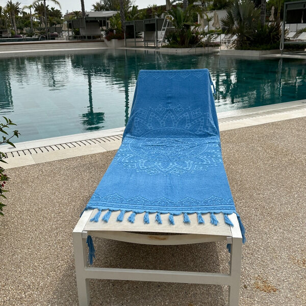 Hamam strandlaken Zennn Blue