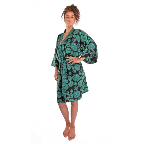 Kimono Batik Aztec Green