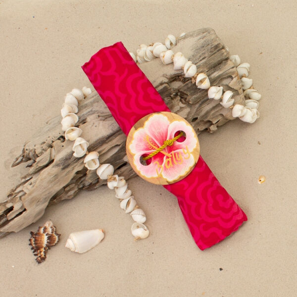 Batik Pareo met Gesp Salty Hair