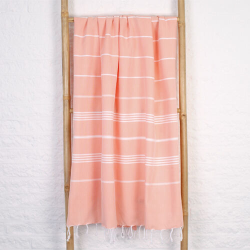 Grote Hamamdoek Ottomania XL  Donker Perzik