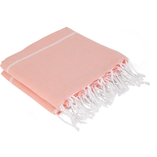 Hamamdoek Ottomania standaard Donker Perzik