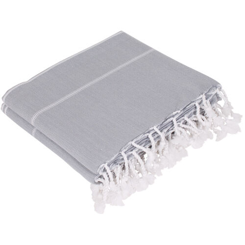 Hamamdoek Ottomania standaard Grijs