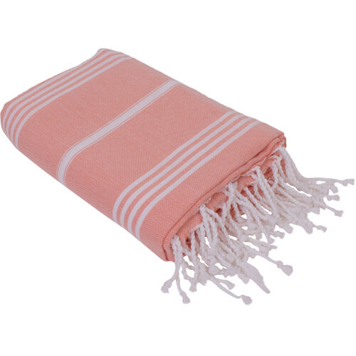 Grote Hamamdoek Ottomania XL  Donker Perzik