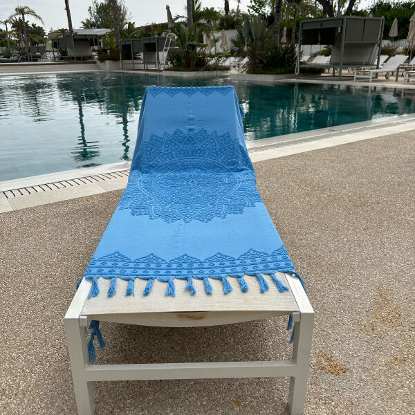 Hamam strandlaken Zennn Blue