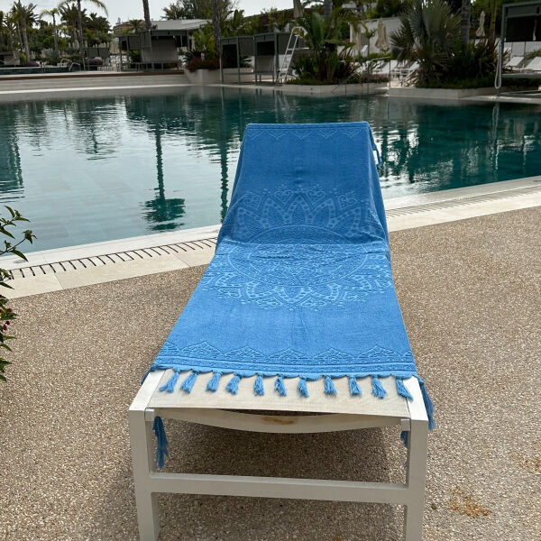 Hamam strandlaken Zennn Blue