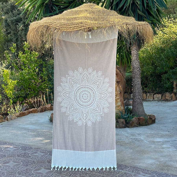 Hamamdoek Boho Indian Tan