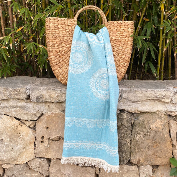Hamamdoek Bohemia Turquoise