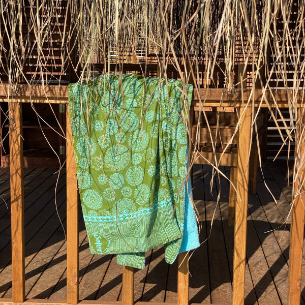 Batik Strandlaken Aztec Turquoise