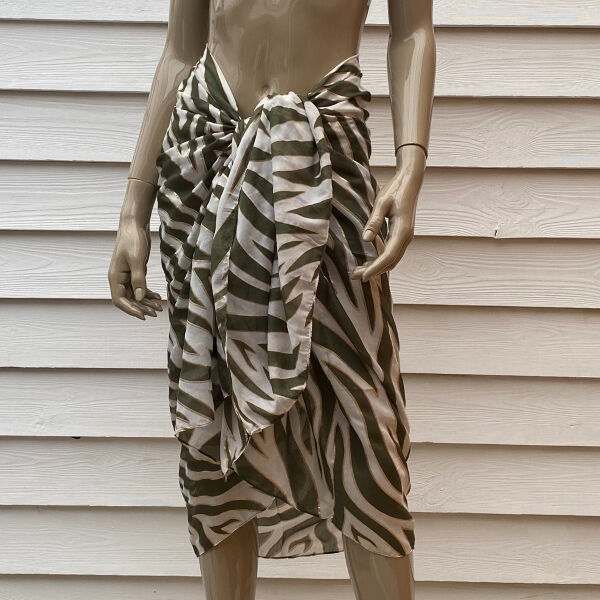 Pareo Zebra Green - Gold