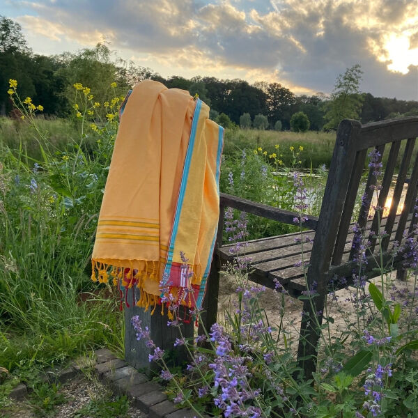 Kikoy strandlaken Sunrise yellow