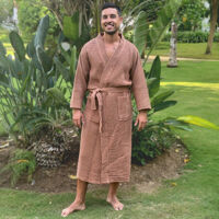 Unisex badjas
Wafel
Copper