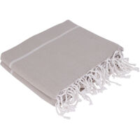 Hamamdoek
Ottomania standaard
Grijs - Beige