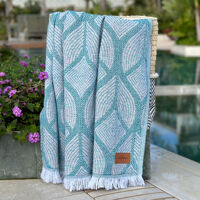 Hamamdoek
Botanic Art
Petrol-Taupe