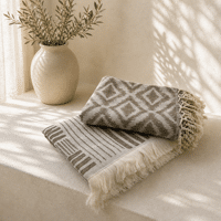 Hamamdoek
Set van 2 stuks 
Beige
