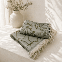 Hamamdoek
Set van 2 stuks 
Green